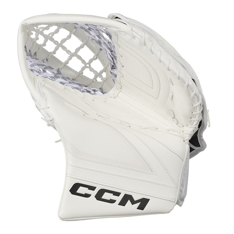 CCM Intermediate Tacks Hockey Goalie Trapper white