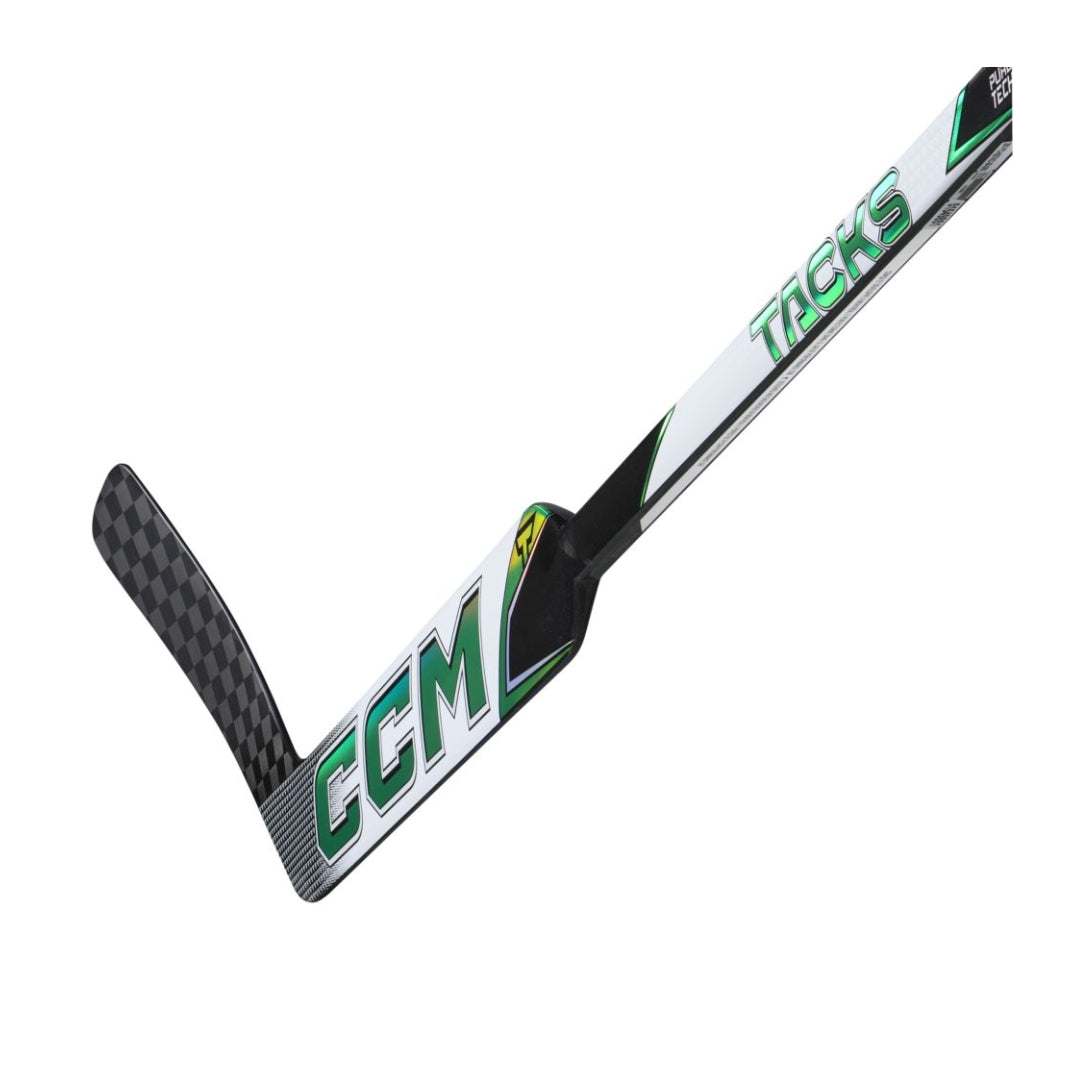 CCM Intermediate Tacks Green Hockey Goalie Stick 2