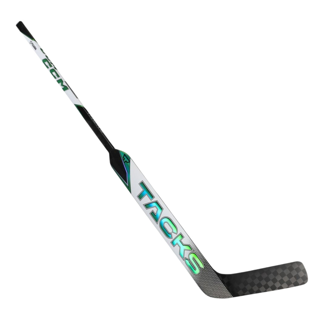 CCM Intermediate Tacks Green Hockey Goalie Stick 1