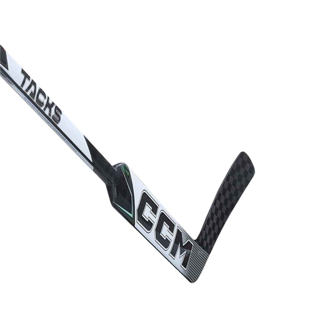 CCM Intermediate Tacks Black Hockey Goalie Stick black/white