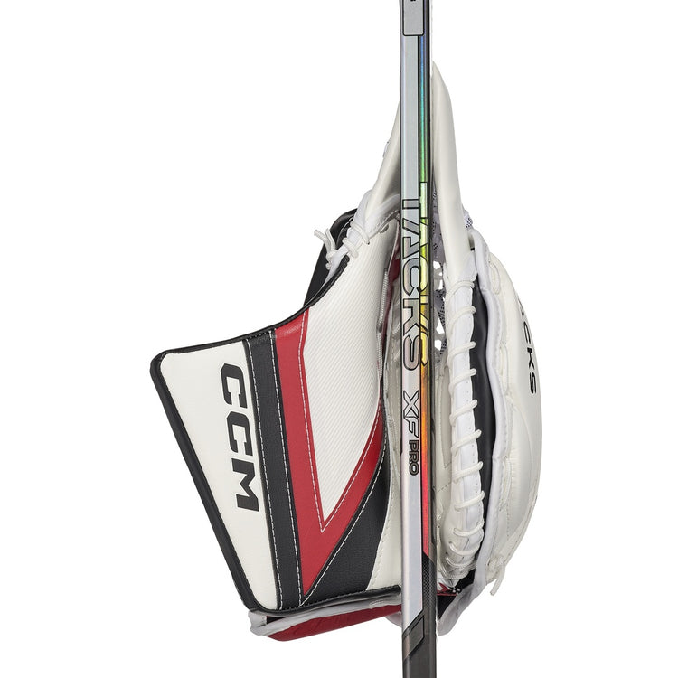CCM Intermediate Tacks Hockey Goalie Trapper Chicago- white/black/red