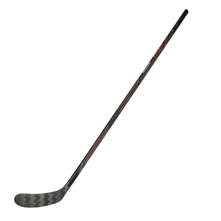 CCM Intermediate Tacks Recharge Pro Hockey Player Stick black red
