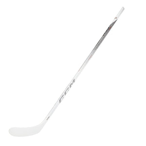 CCM Intermediate Tacks Recharge Pro White Hockey Stick white silver