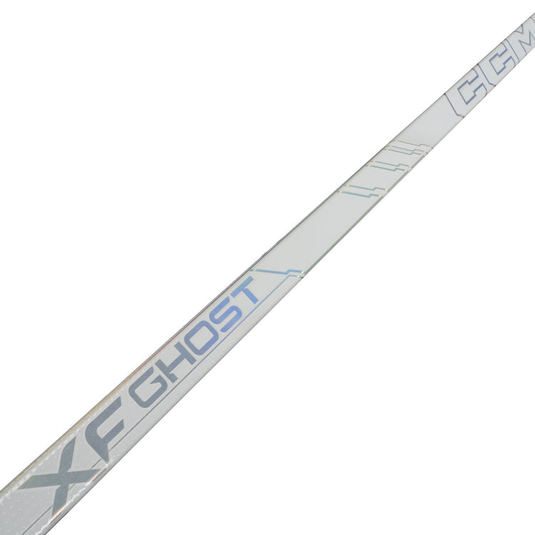 CCM Intermediate Tacks XF Ghost White Hockey Stick white