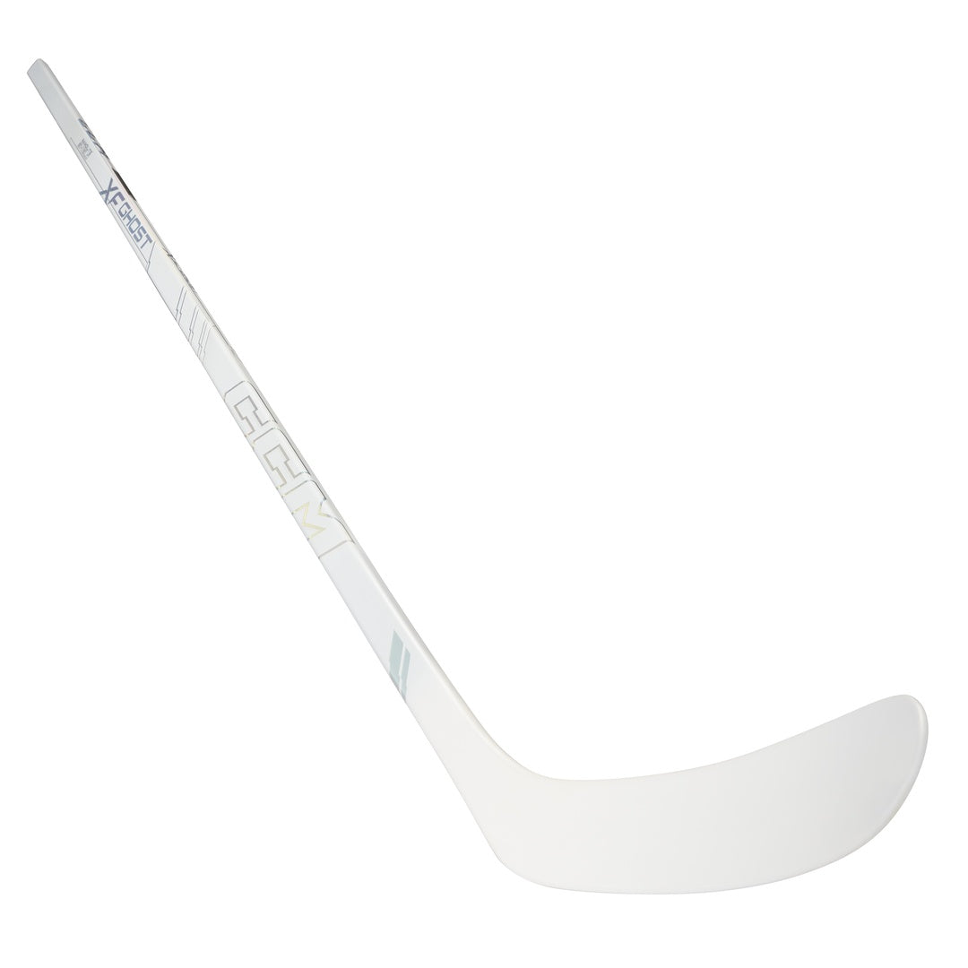 CCM Intermediate Tacks XF Ghost White Hockey Stick white