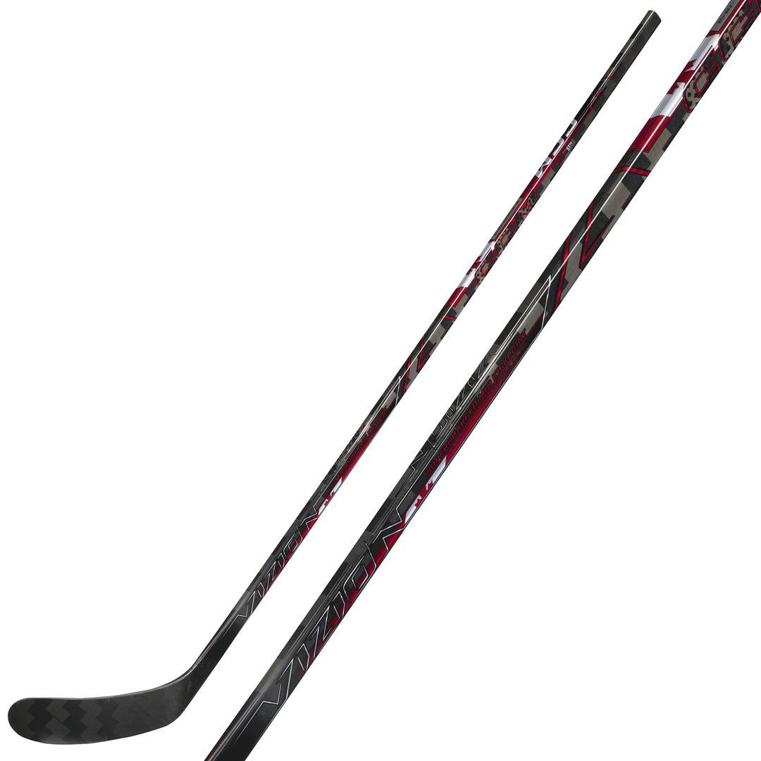 CCM Intermediate Vizion Canada Hockey Player Stick black/red