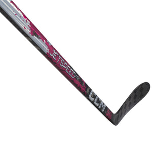 CCM Intermediate Women's JetSpeed FTW Pro Barbie Hockey Player Stick pink/silver/black