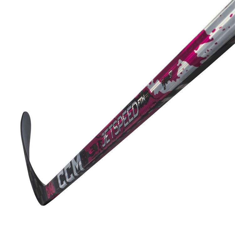 CCM Intermediate Women's JetSpeed FTW Pro Barbie Hockey Player Stick pink/silver/black