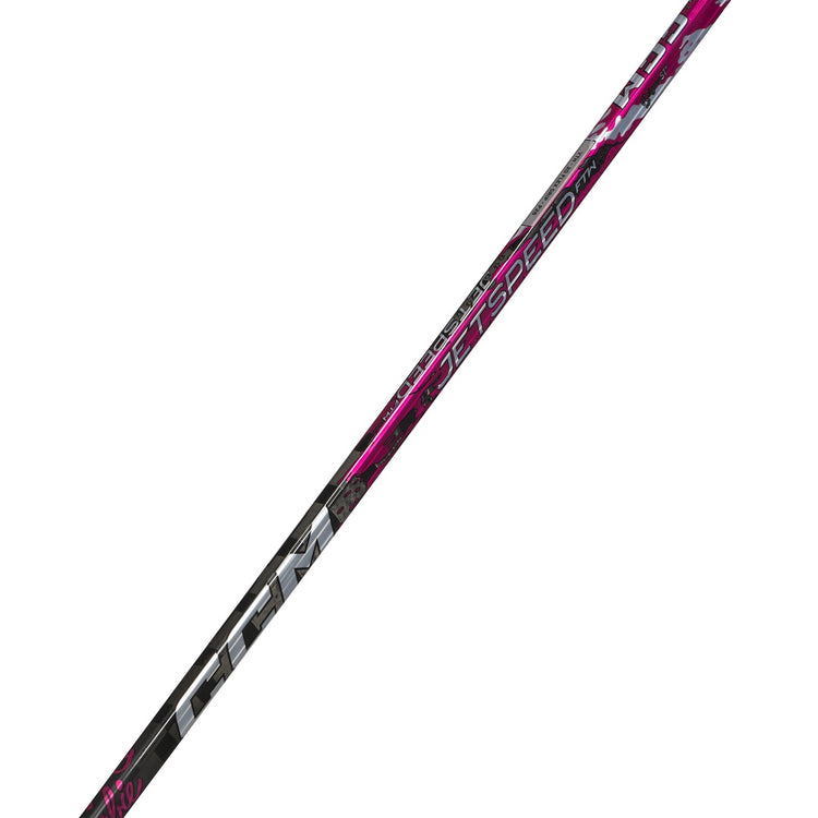CCM Intermediate Women's JetSpeed FTW Pro Barbie Hockey Player Stick pink/silver/black