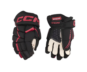 CCM JETSPEED FT680 Hockey Player Gloves Black/Red