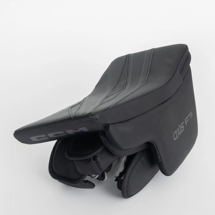 CCM Junior Axis F5 Goalie Hockey Blocker - Full Right 1 Black