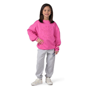 CCM Junior Barbie Crew Neck Sweatshirt pink