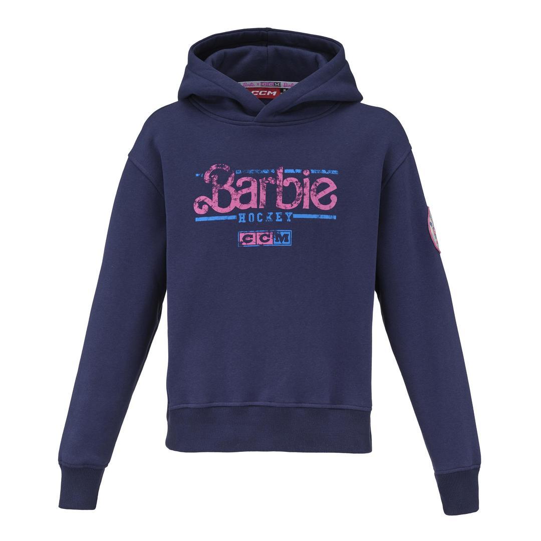 CCM Junior Barbie Hoodie blue pink