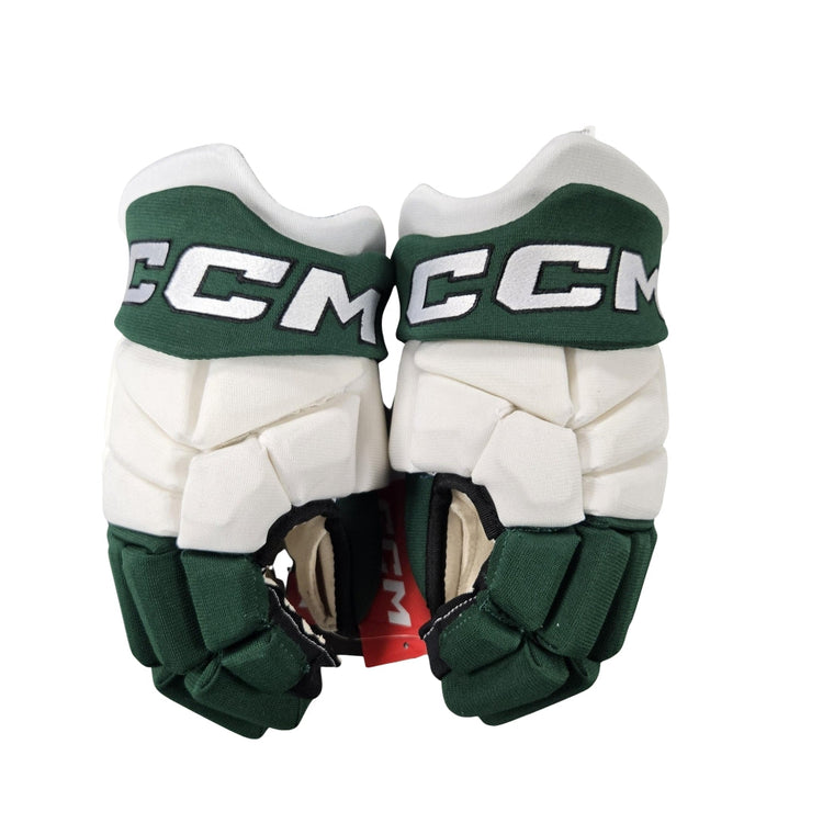 CCM Junior HGJTSC Hockey Player Gloves white/green