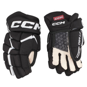 CCM Junior JETSPEED FT680 Hockey Player Gloves Black/White
