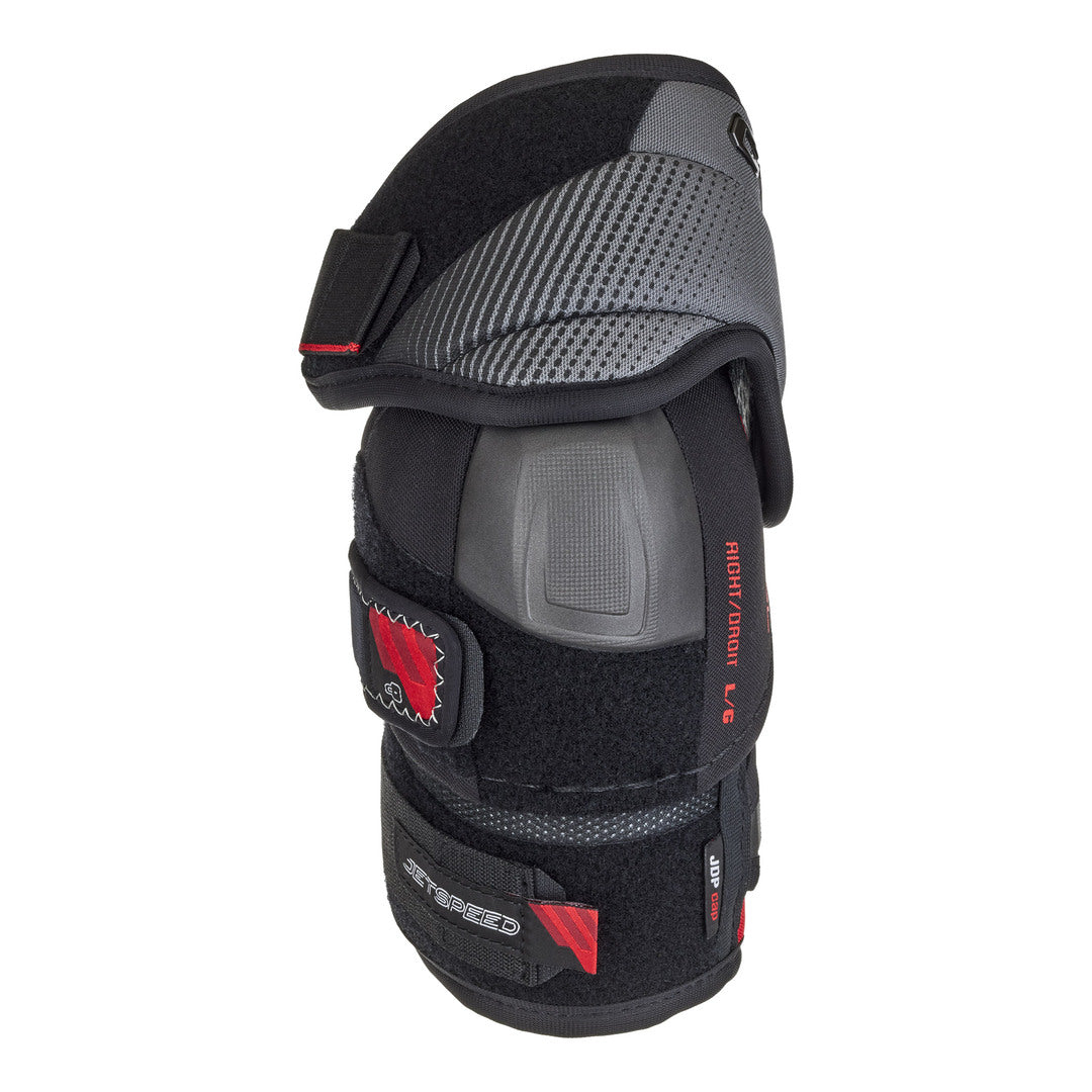 CCM Junior JETSPEED Control Hockey Player Elbow Pads black grey 2025