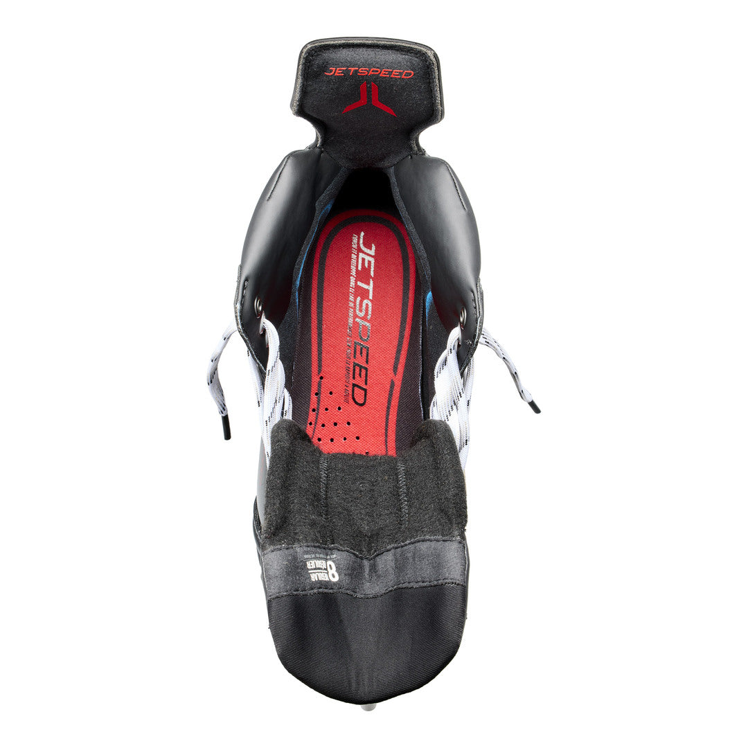 CCM Junior JETSPEED Control Hockey Player Skates 2025 black red