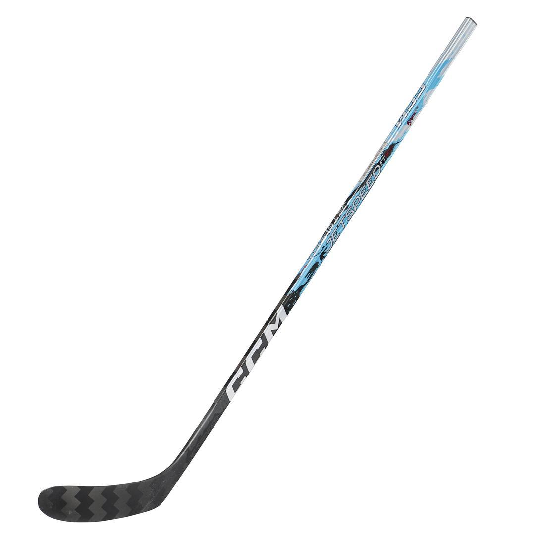 CCM Junior JetSpeed FT9 Pro Hockey Player Stick black blue silver