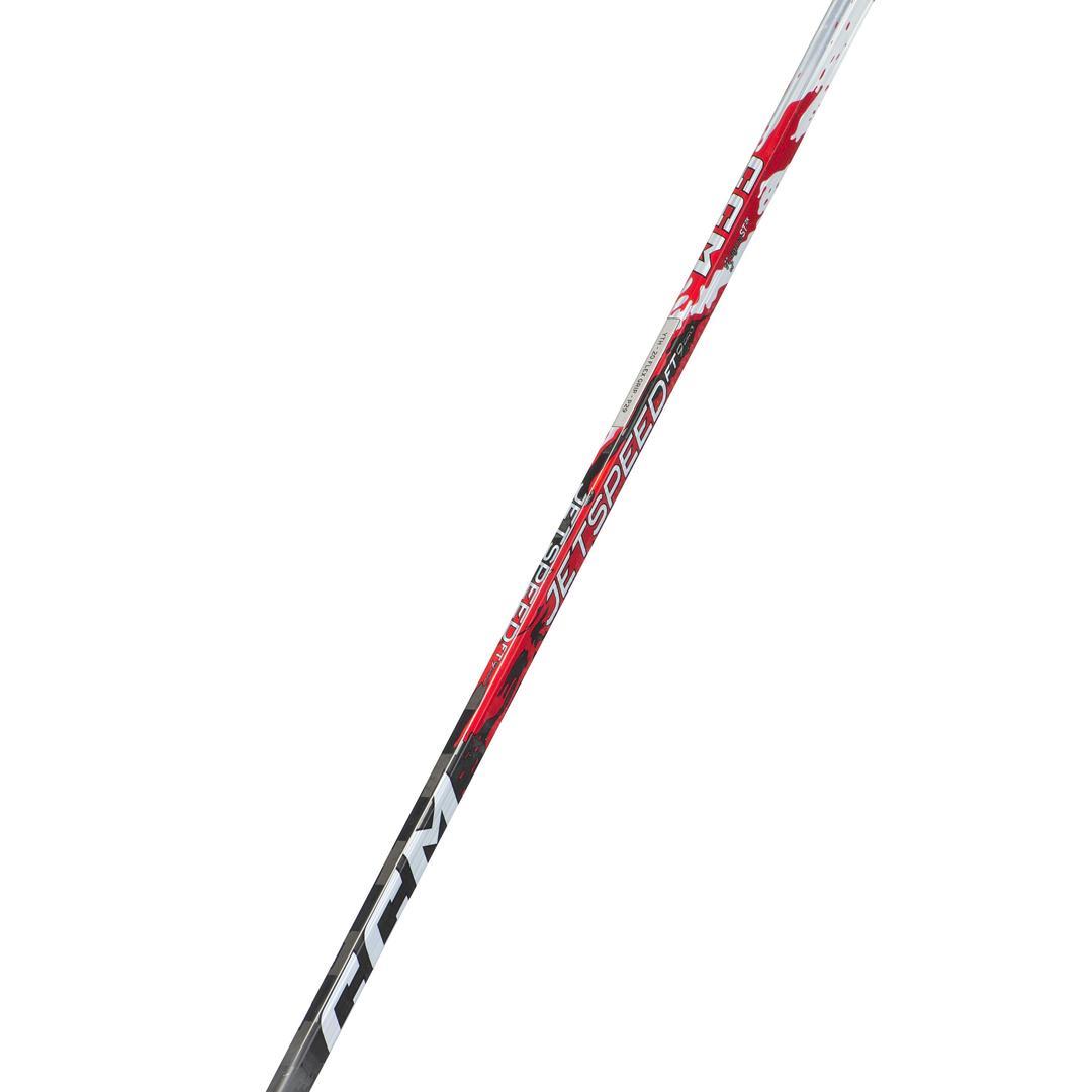 CCM Junior JetSpeed FT9 Pro Red Hockey Player Stick red black silver