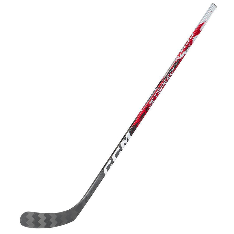 CCM Junior JetSpeed FT9 Pro Red Hockey Player Stick red black silver
