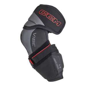 CCM Junior JETSPEED Vibe Hockey Player Elbow Pads grey black