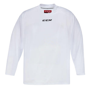 CCM Junior Quicklite 5000 Hockey Practice Jersey White