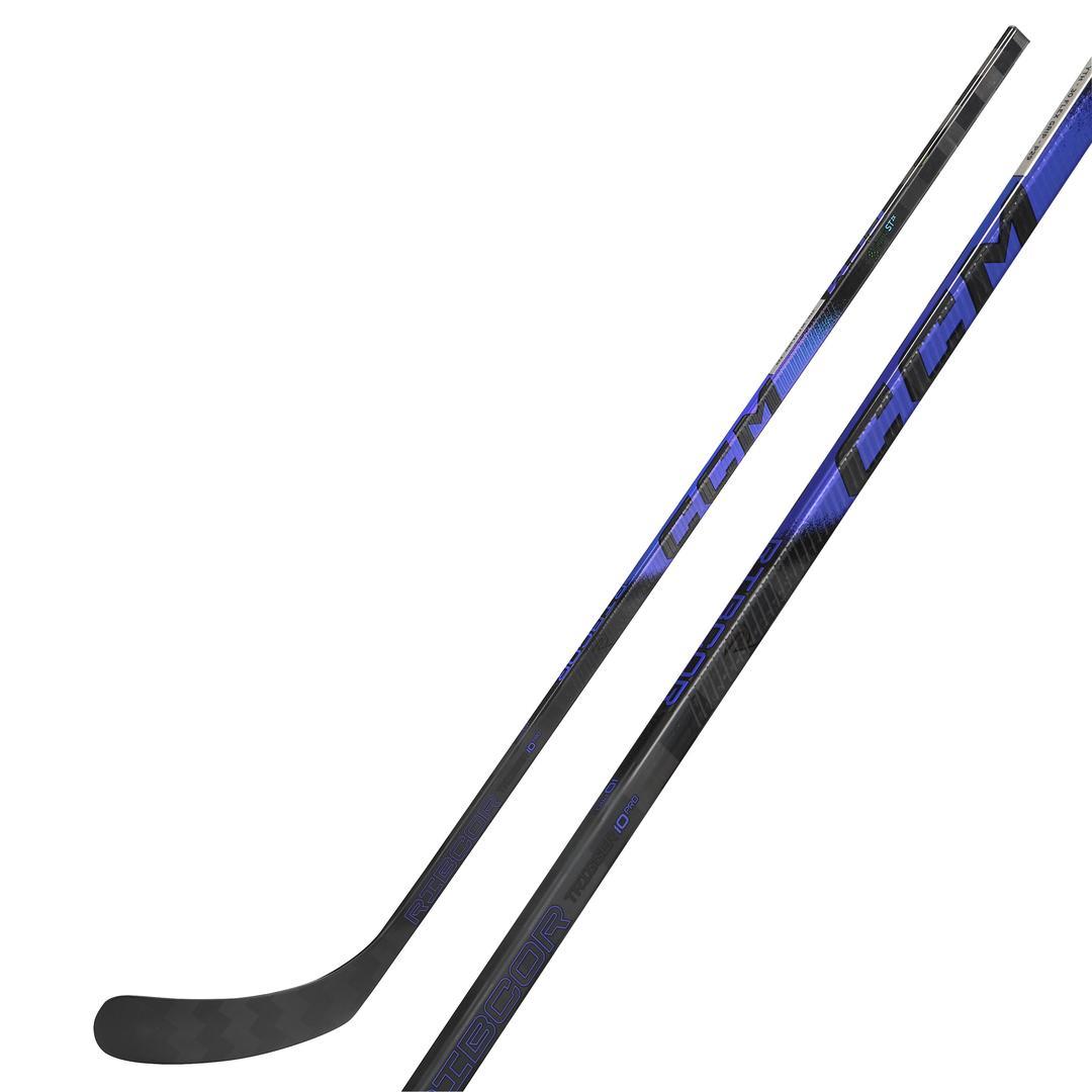 CCM Junior Ribcor Trigger 10 Pro Hockey Player Stick black blue