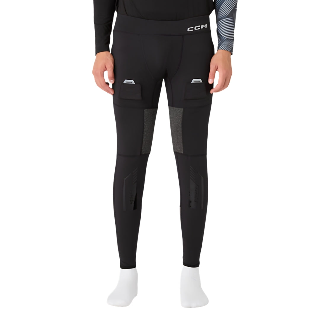 CCM Junior Tacks Pro Hockey Baselayer Pant black