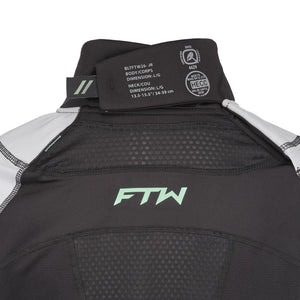 CCM Junior FTW Long Sleeve Hockey Baselayer Top black grey