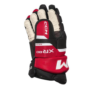 CCM Junior Tacks XR 80 Hockey Player Glove black/red/white
