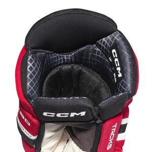 CCM Junior Tacks XR 80 Hockey Player Glove black/red/white