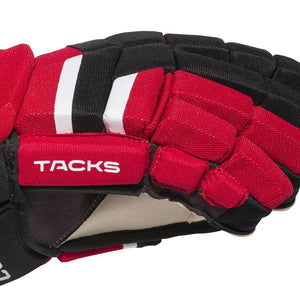 CCM Junior Tacks XR 80 Hockey Player Glove black/red/white