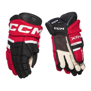 CCM Junior Tacks XR 80 Hockey Player Glove black/red/white