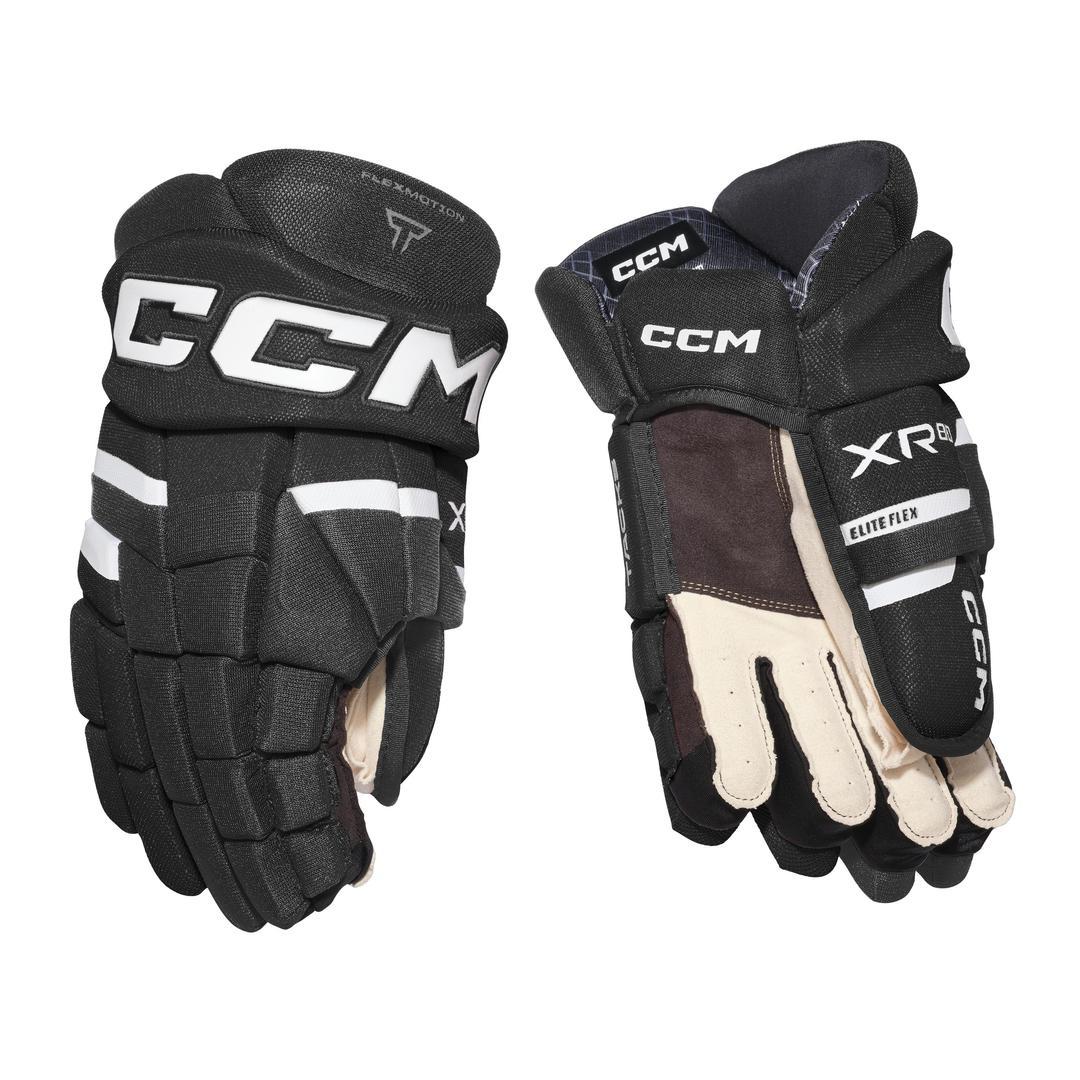 CCM Junior Tacks XR 80 Hockey Player Glove black/white