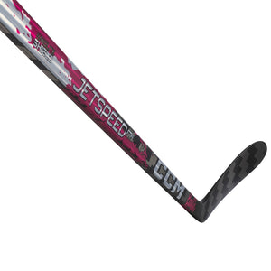 CCM Junior Women's JetSpeed FTW Pro Barbie Hockey Player Stick pink/silver/black