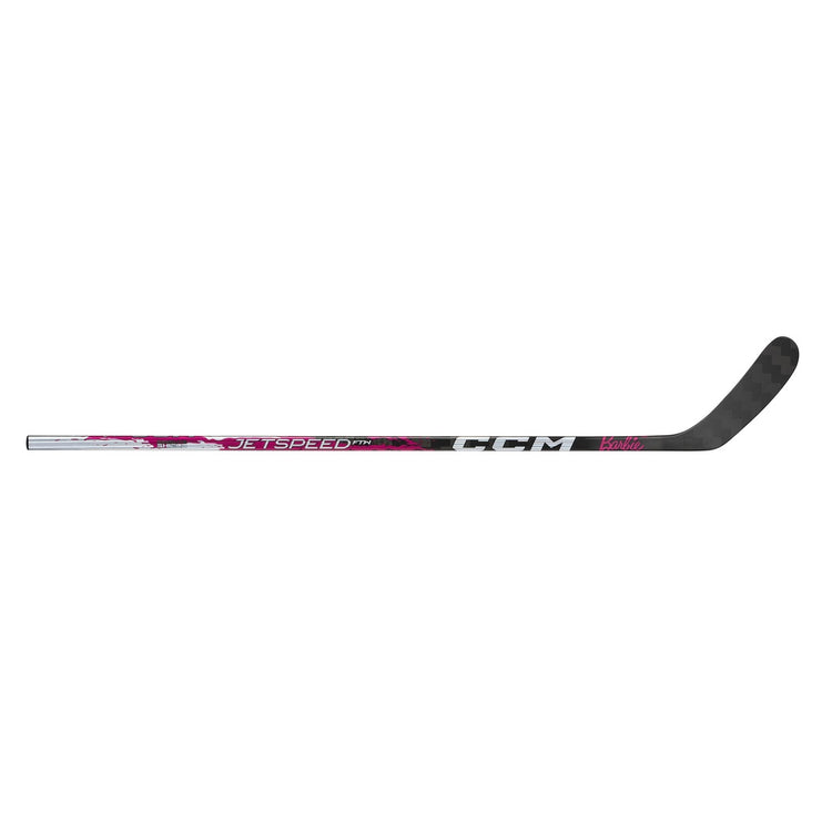 CCM Junior Women's JetSpeed FTW Pro Barbie Hockey Player Stick pink/silver/black