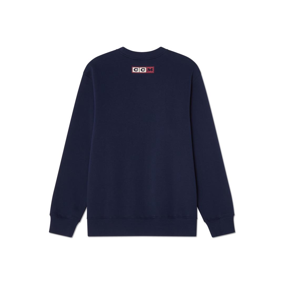 CCM Men's Hockey Days Christmas Sweatshirt blue