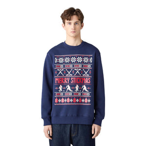 CCM Men's Hockey Days Christmas Sweatshirt blue red white