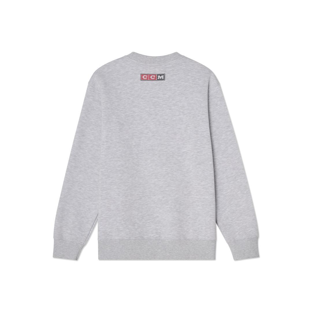 CCM Men's Hockey Days Christmas Sweatshirt grey