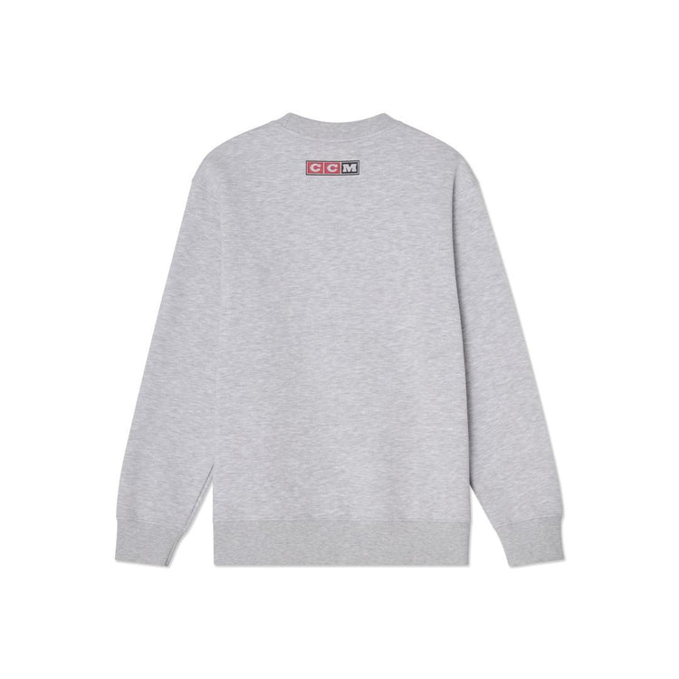 CCM Men's Hockey Days Christmas Sweatshirt grey
