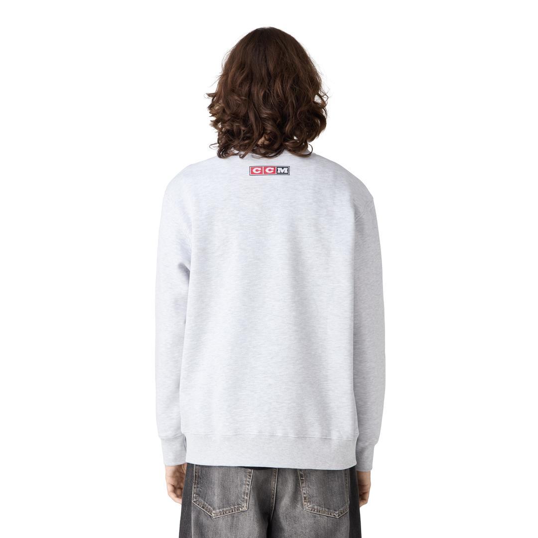 CCM Men's Hockey Days Christmas Sweatshirt grey