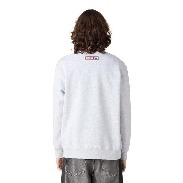 CCM Men's Hockey Days Christmas Sweatshirt grey