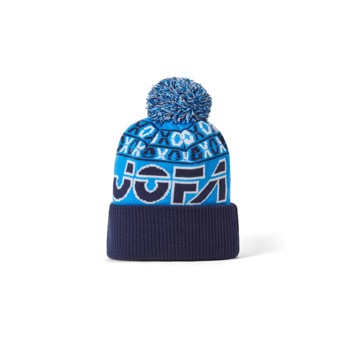 CCM Men's JOFA Cuffed Pom Toque Navy