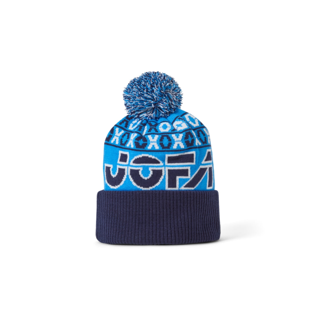 CCM Men's JOFA Cuffed Pom Toque Navy