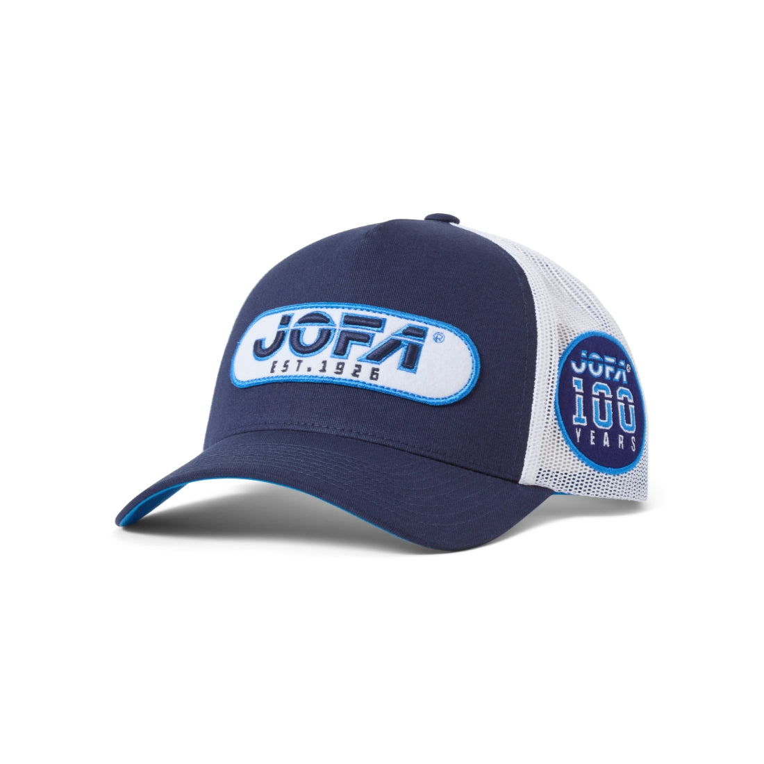 CCM Men's JOFA Meshback Trucker Cap navy/white