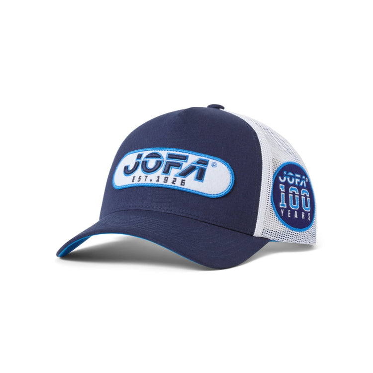 CCM Men's JOFA Meshback Trucker Cap navy/white