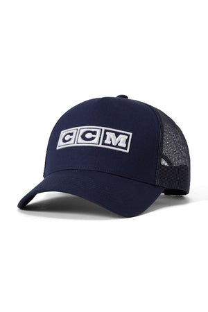 CCM Men's Meshback Trucker Cap Navy