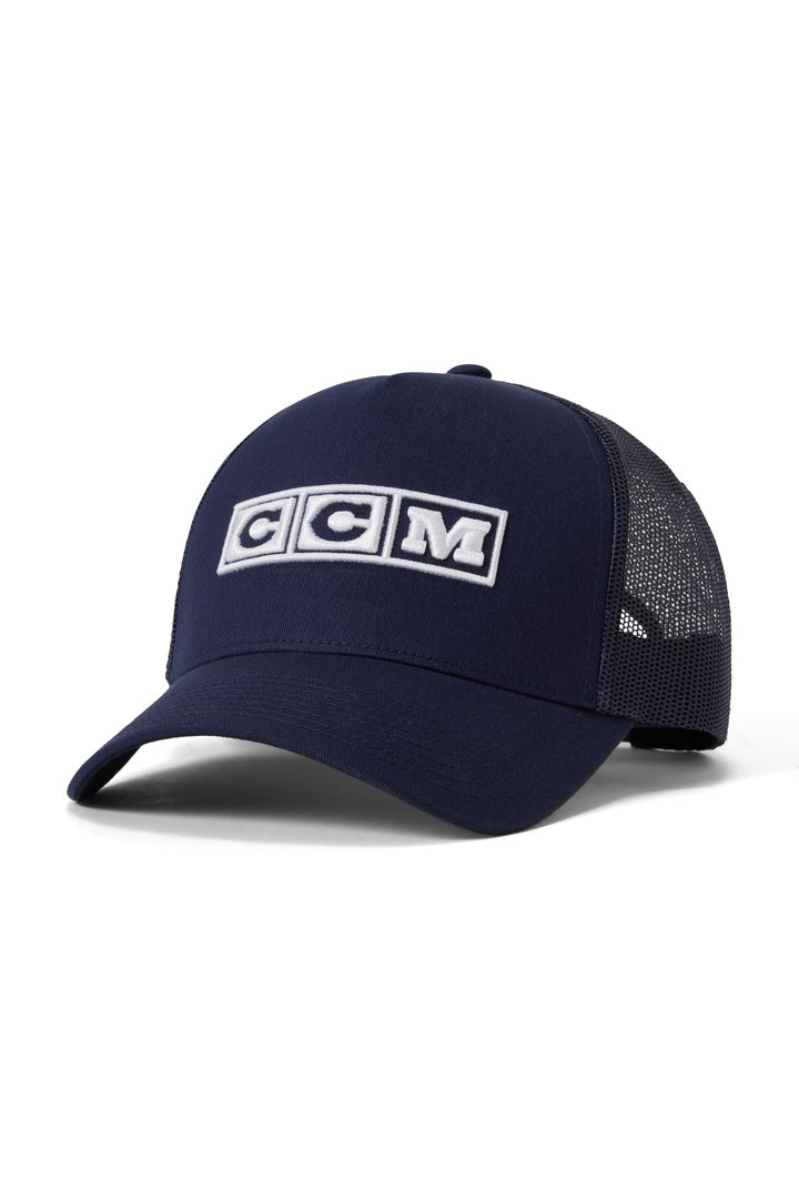 CCM Men's Meshback Trucker Cap Navy