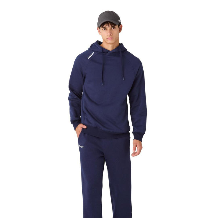 CCM Men's Tech Fleece Hoodie navy