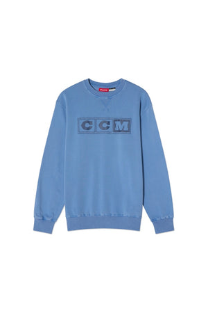 CCM Men's Vintage Crew Sweatshirt blue